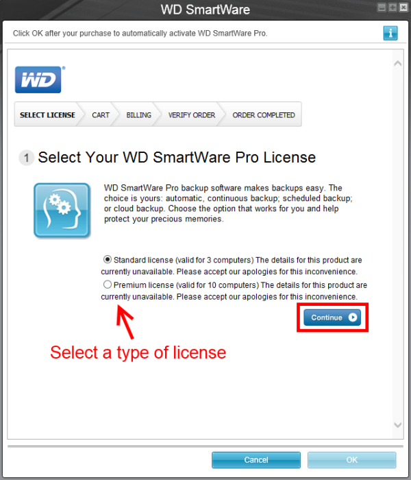 wd smartware pro activation key